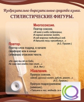 Стенд "Стилистические фигуры" в ассортименте - «globural.ru» - Тверь