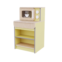 Модуль с микроволновкой из коллекции «НЕГА» (желтый) - «globural.ru» - Тверь