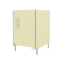 Гигиеническая кабинка из коллекции «НЕГА» (цвет желтый) - «globural.ru» - Тверь