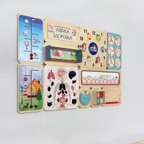 Дидактическая настенная панель «Азбука здоровья» - «globural.ru» - Тверь