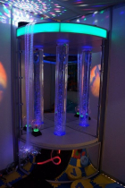 Релаксационный уголок «Отражение» с пузырьковой колонной и фиберволокном - «globural.ru» - Тверь