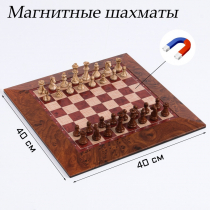 Шахматы магнитные доска и фигуры из пластика - «globural.ru» - Тверь