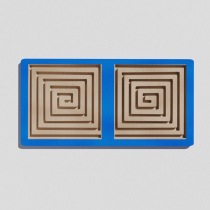 Такт-панель "Синий лабиринт № 3" - «globural.ru» - Тверь