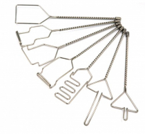 Комплект "Постановочные зонды с витыми ручками с колпачками по Волковой Л.С." (7 штук) - «globural.ru» - Тверь