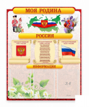 Стенд "Наша родина Россия" - «globural.ru» - Тверь