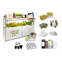 Комплект конструктор "Гидропонная установка 2 способа выращивания" 1400•600•1000мм - «globural.ru» - Тверь