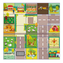 Коврик для логобота Пчелка "Ферма" - «globural.ru» - Тверь