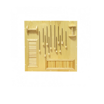 Настенный модуль для развития стереогностического чувства 70 *6 *70 см - «globural.ru» - Тверь