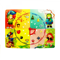 Дидактическая панель "Времена года" - «globural.ru» - Тверь