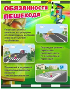 Стенд "Обязанности пешехода" - «globural.ru» - Тверь