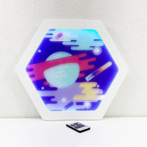 Декоративная тактильная панель с подсветкой - «Сатурн» - «globural.ru» - Тверь