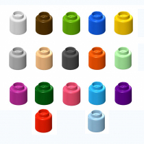  Элемент конструктора одиночный одноцветный Color Blocks 100 штук - «globural.ru» - Тверь
