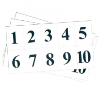 Набор цифр от 1 до 10 (для начальной школы) - «globural.ru» - Тверь