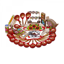 Набор шумовых инструментов (в том числе: треугольник, набор колокольчиков) - «globural.ru» - Тверь