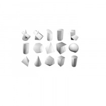 Комплект гипсовых моделей геометрических тел  - «globural.ru» - Тверь