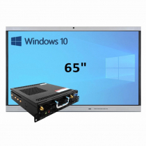 Интерактивная панель 65" (встроенный ПК Win10, Intel i5) - «globural.ru» - Тверь