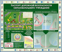 Стенд-уголок "Паспорт дорожной безопасности образовательного учреждения" - «globural.ru» - Тверь