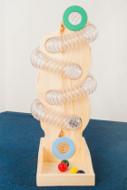 Настольный лабиринт с трубкой (вертикальный) №1 - «globural.ru» - Тверь