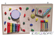 Тактильная панель с музыкальными инструментами (вариант 1) - «globural.ru» - Тверь