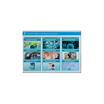 Стенд-планшет светодинамический «Изучение противомикробных и противопаразитарных веществ» - «globural.ru» - Тверь