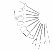 Комплект "Постановочные зонды" медицинская сталь (12 штук) - «globural.ru» - Тверь