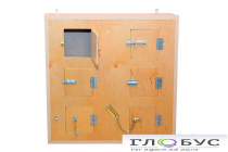 Тактильно-развивающая панель с шестью замочками и задвижками - «globural.ru» - Тверь