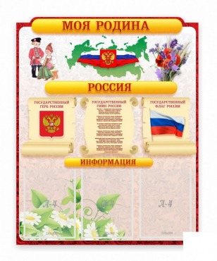 Стенд "Наша родина Россия" - «globural.ru» - Тверь