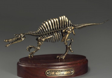Модель скелета динозавра Spinosaurus - «globural.ru» - Тверь