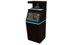 Голографическая 3D пирамида с сенсорным монитором "Классик" - «globural.ru» - Тверь
