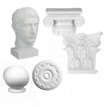 Комплект гипсовых моделей для натюрморта  - «globural.ru» - Тверь